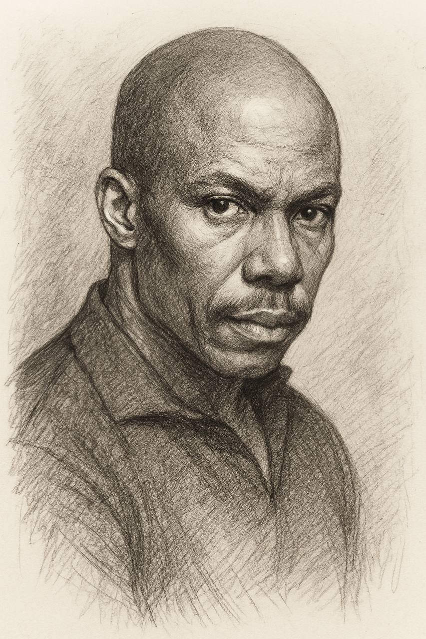 Doakes in a blue polo shirt